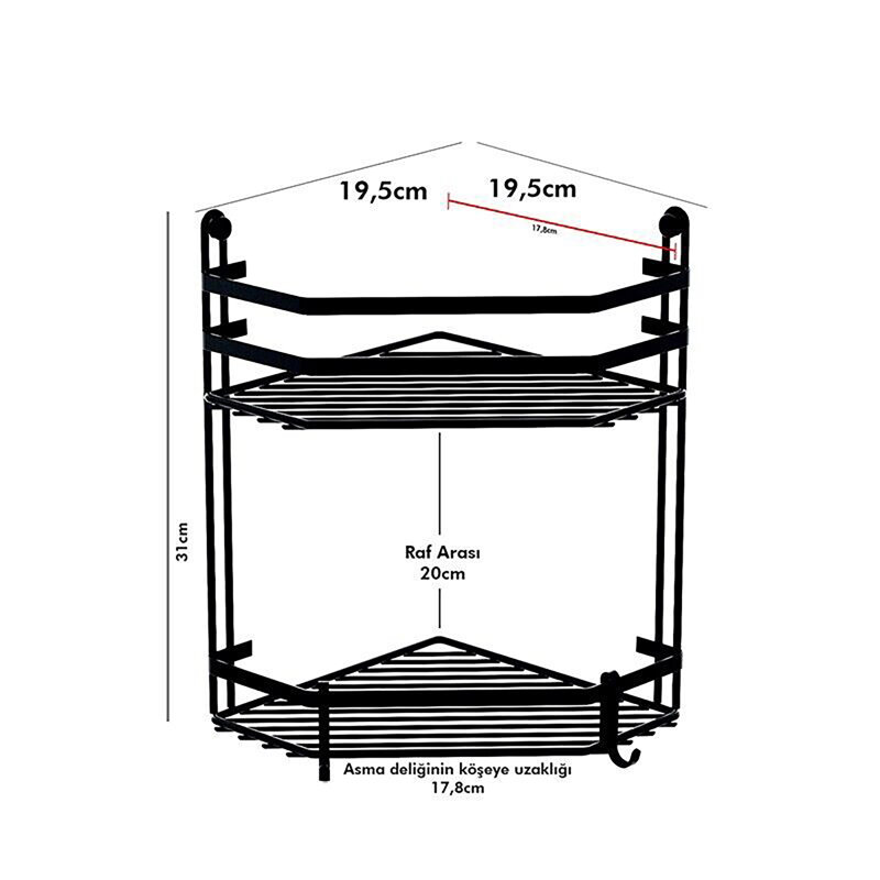 Shorey Stainless Steel Shower Caddy