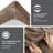Madison Park Soloft Plush Brown Micro Plush 4-Piece Full Sheet Set-1386765638-1392453820