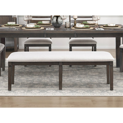 Mobilier de salle à manger en bois classique à finition espresso foncé 1pc