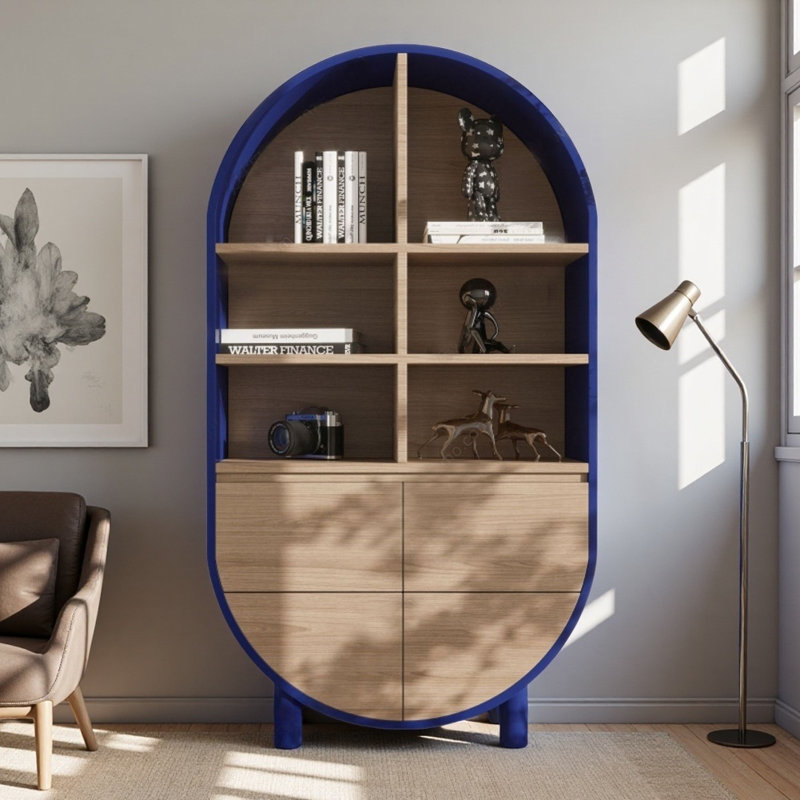 Vitrine arquée moderne et simple
