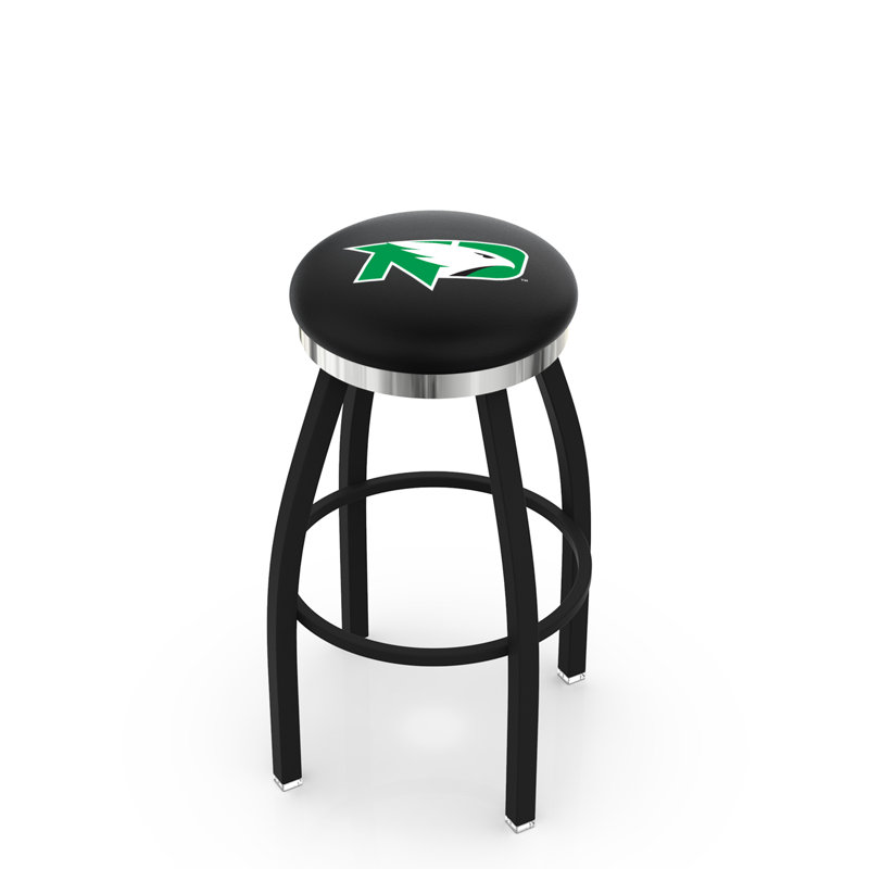 NCAA 36" Swivel Bar Stool, North Dakota