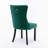 Tufted Solid Wood Velvet Upholstered Dining Chair-883621103