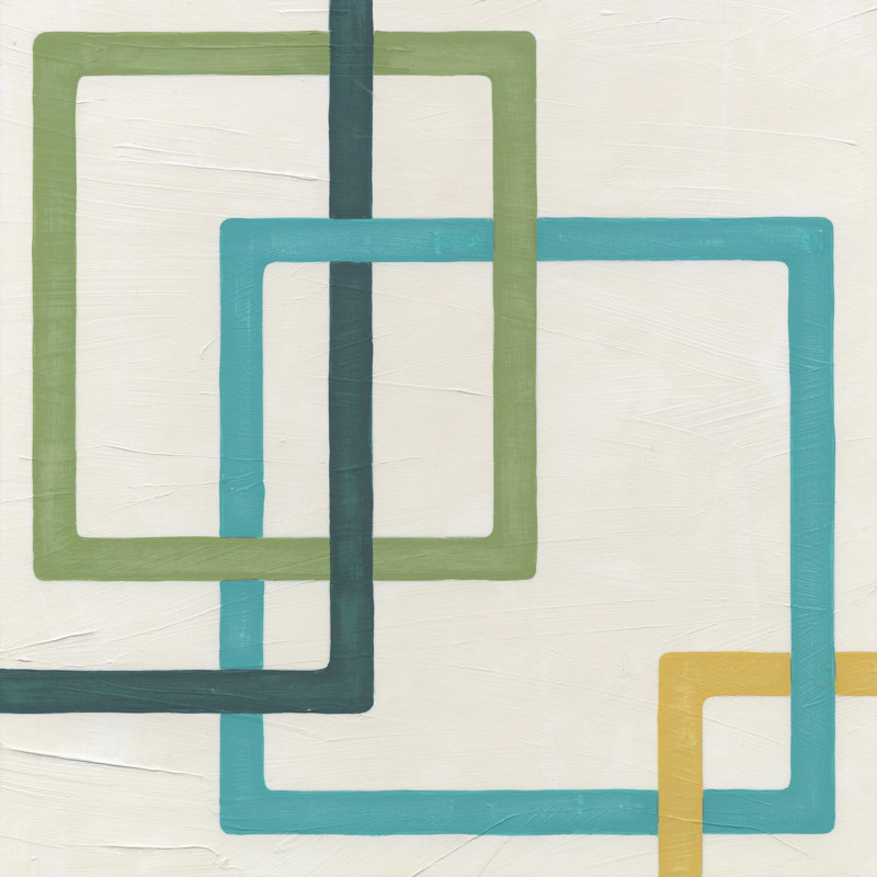 Infinite Loop II - Wrapped Canvas Painting, 30cm H x 30cm W x 3.8cm D