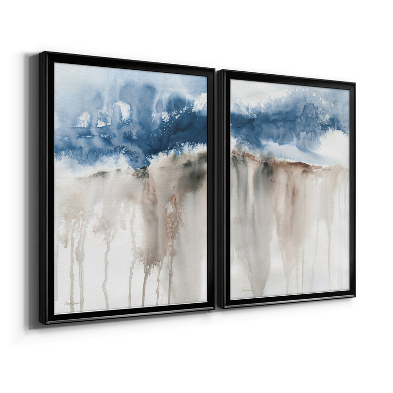 Windy Cliff I - ensemble de 2 reproductions d'art, H 30,5 po x l 42,5 po x P 3 po, H 31,5 po x l 47 po x P 1,5 po