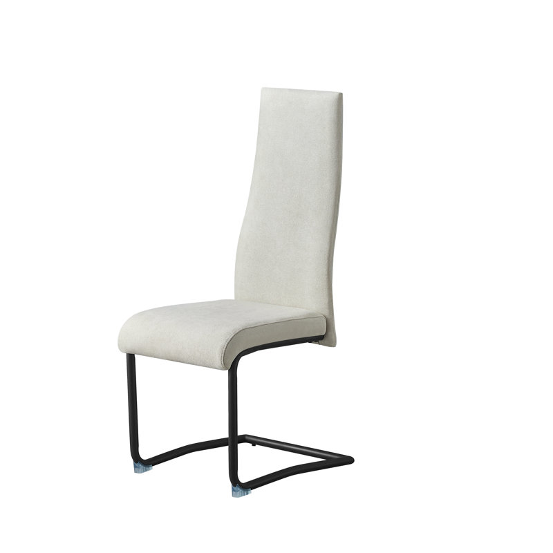 Poquoson Upholstered Dining Chair, Beige