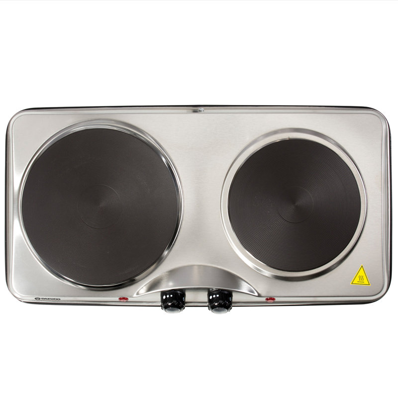 Daewoo 2500W Electric Double Hot Plate