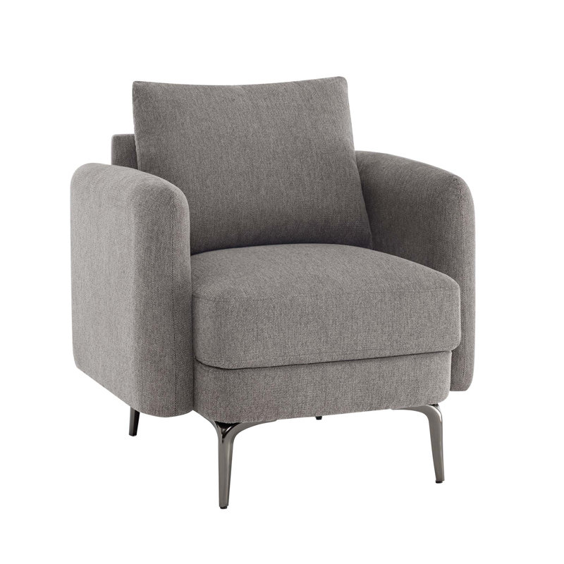 Sofia 1+3 Seater Fabric Sofa Set, Mocha