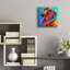 «Dachshund - Turquoise» par Dawg Painter-1813770476