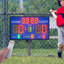 Tableau de pointage de table de baseball numérique numérique à DEL à 12 chiffres avec télécommande-112450573