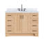 Freitas 48'' Solid Wood Single Bathroom Vanity-457616132-463623748-463623749
