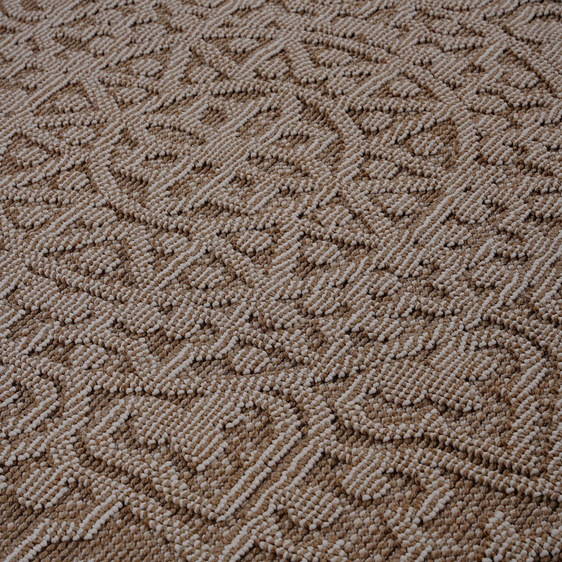 8' X 10' Medallion Indoor / Outdoor Area Rug, Rectangle 7'9" x 10'