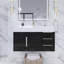 Ensemble de meuble-lavabo simple mural 35,5 po Glasgow-1997558822