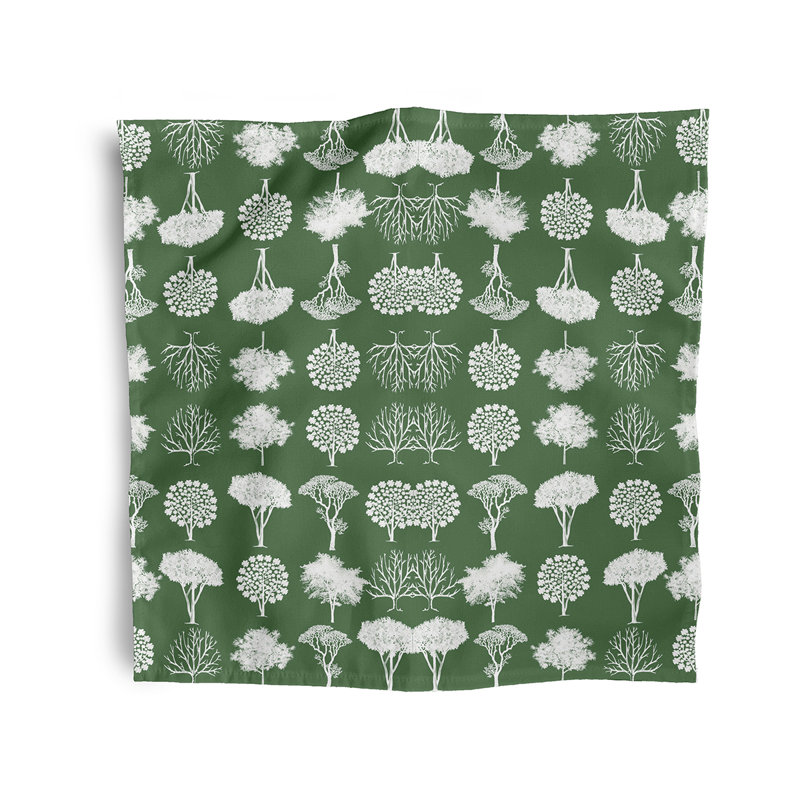 Chantae Field of Trees Napkins, Green
