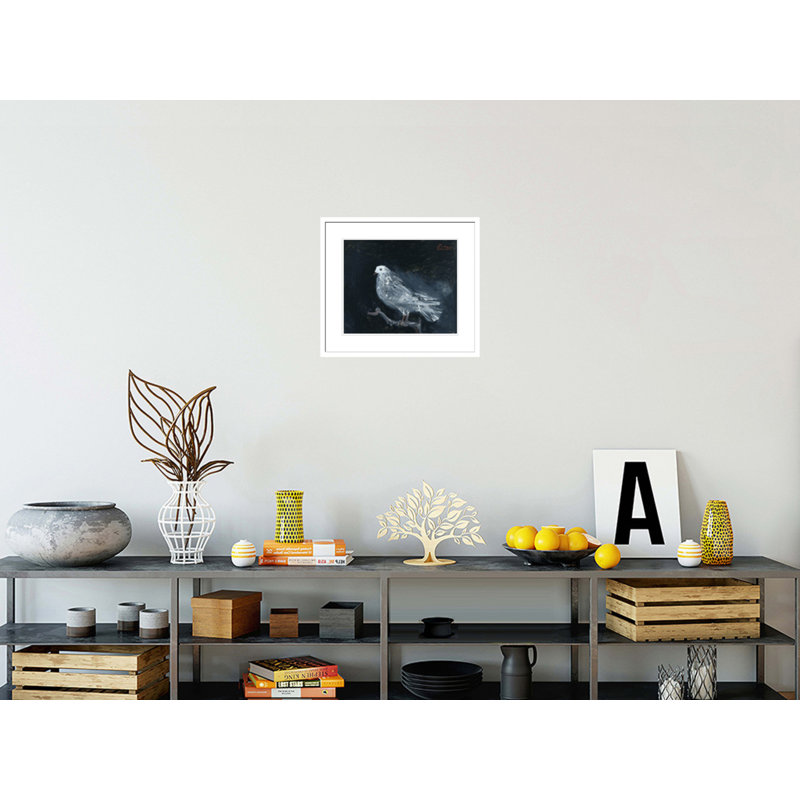 «Pigeon on a Perch» par Pablo Picasso, impression giclée sur cadre, H 17,75 po x l 20,22 po
