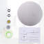 Wide Round Rain Shower Head For Bathroom With 1.8 GPM High-Pressure Swivel Rainfall Spray-104597194