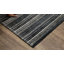 Tapis rayé noir / ivoire touffeté à la main Kentfield-1305488171