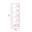 Rectangle garde-manger wengé