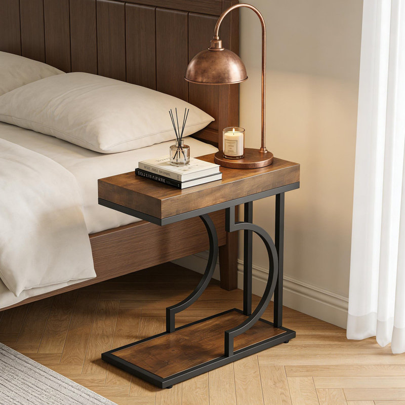 Table compacte de couloir, table de chevet, table de bout