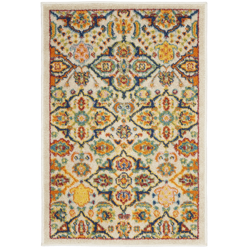 Ingham Oriental Indoor Rug, Rectangle 2' x 3'