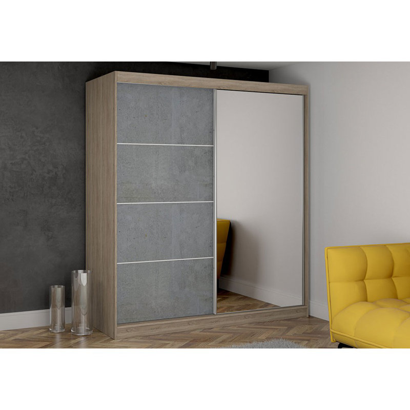Enja 2 Door Wardrobe, Sonoma