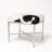 Upholstered Cowhide Stool
