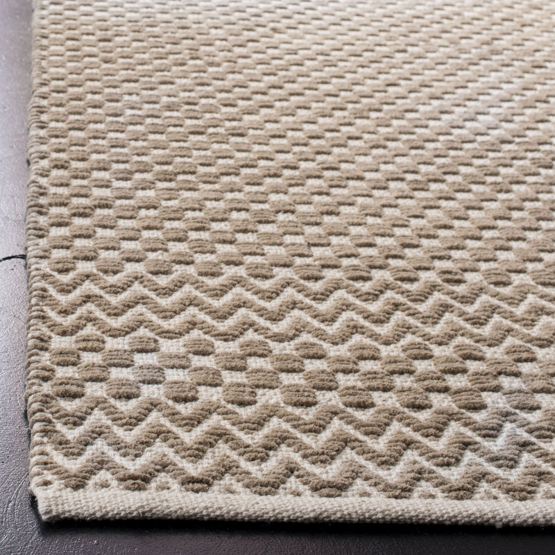 Tapis en coton Alpizar, Carré 6 pi