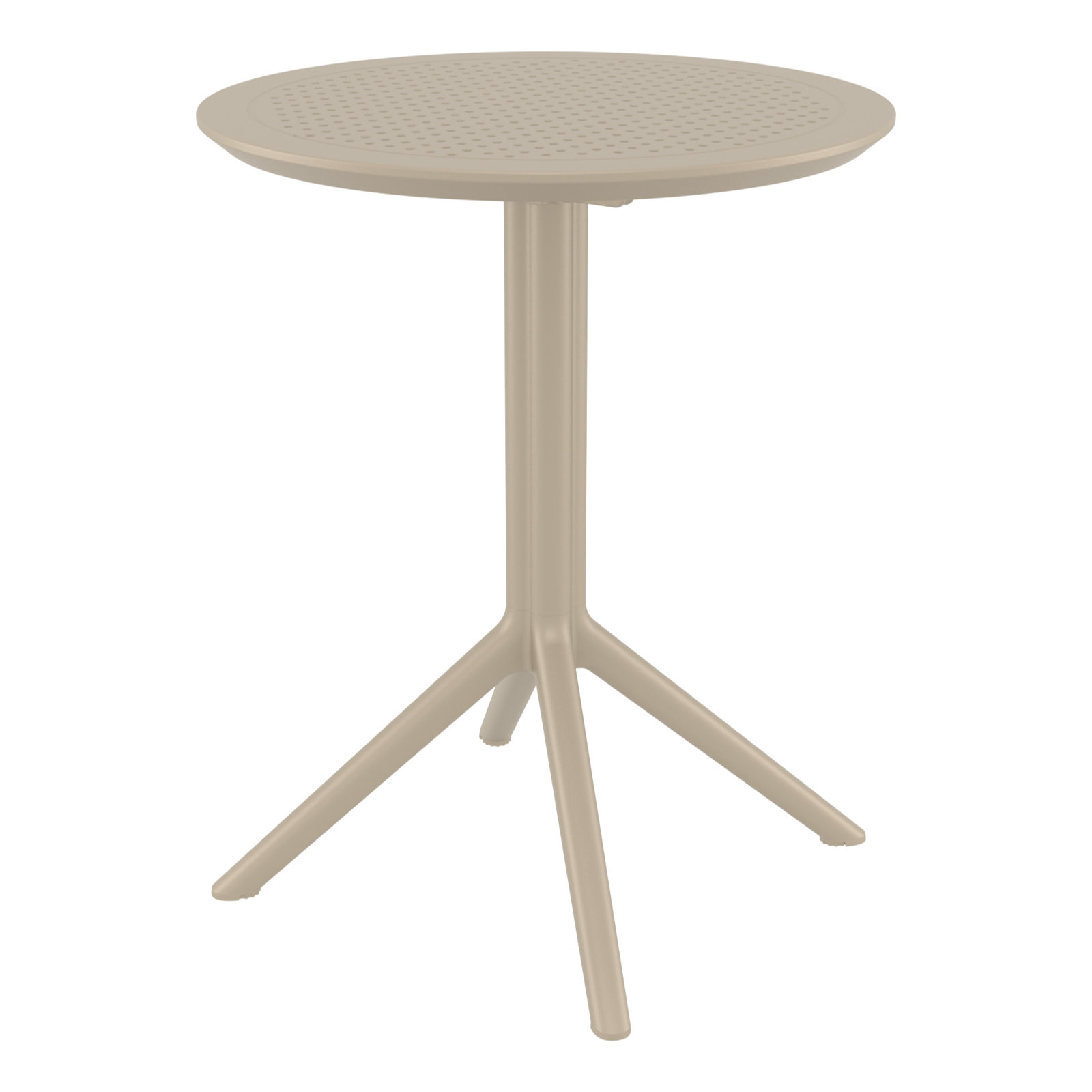 Farrah 24" Patio Bistro Set, Taupe