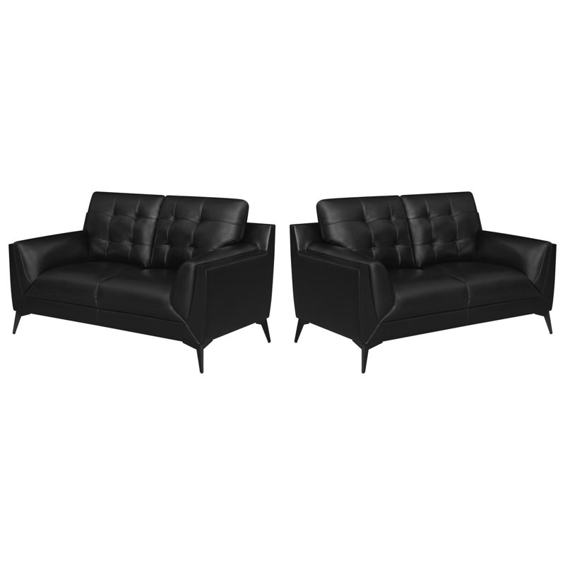 64.1'' Faux Leather Loveseat