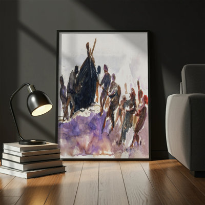 Yesler Floater Frame Print