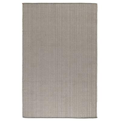 Charlevoix Area Rug in Gray/Ivory