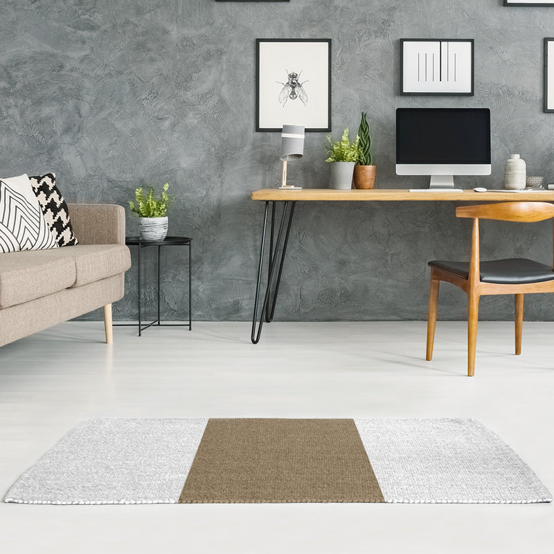 Chenille Indoor Rug, Rectangle 4' x 6'