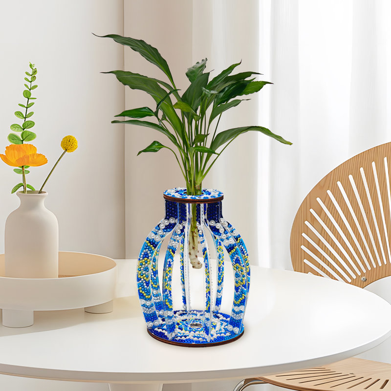 DIY Diamond Painting Vase Kit