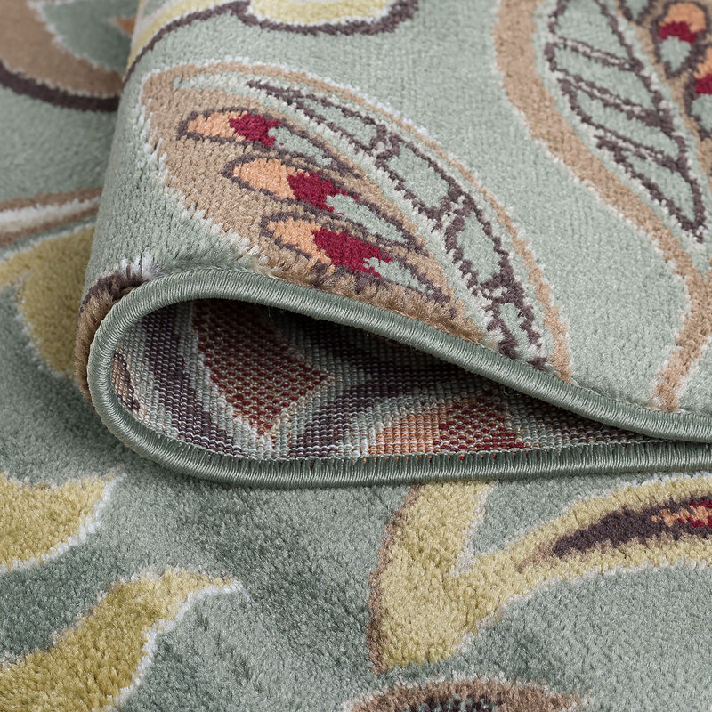 Ensemble de tapis transitionnel bleu de 3 pièces Elmer