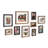 Rayburn Solid + Manufactured Wood Picture Frame - Set of 10 with Mat-1917513442