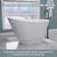 Bathtubs 51'' x 28'' Freestanding Soaking Acrylic Bathtub