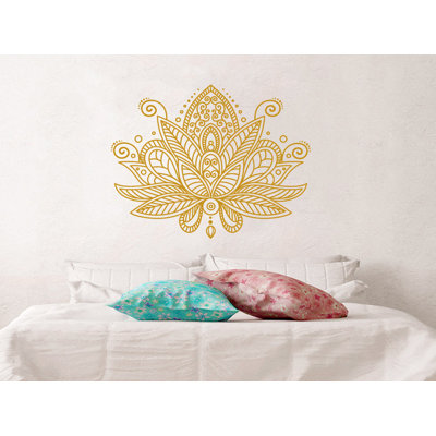 Décalcomanie murale fleur mandala lotus Estrella