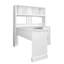 Bureau d'ordinateur à domicile avec huche-575341321
