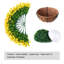 Panier à fleurs artificiel suspendu Eucalyptus-130022306