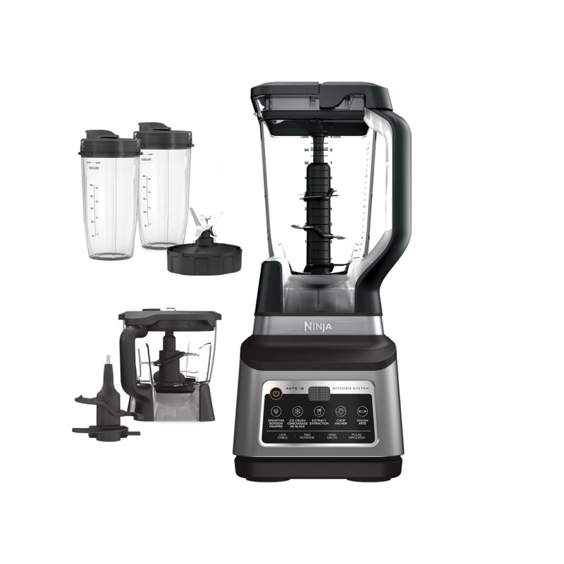 Ninja Ninja® Blender and Mega Kitchen System® with 4 Functions, 72 oz. Pitcher, 64 oz. Bowl, and (2) 24 oz. To-Go Cups