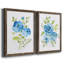 " Blue Morning Bouquet I " 2 - Pieces-37810473-37810472-37810475