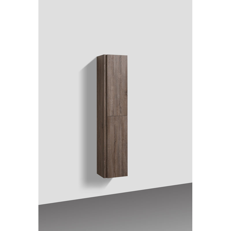 Whitacre Bathroom Cabinet, Teak Oak