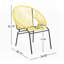 Ensemble de 2 chaises d'extérieur-404250834