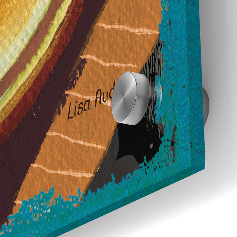 «Today's Coffee IV» par Lisa Audit, art mural en verre acrylique, H 36 po x l 24 po