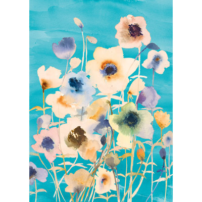 The Flowers - Wrapped Canvas Print
