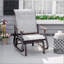 Fauteuil oscillant d'extérieur