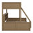 Bunk Bed With Storage Cabinets And USB Ports, Solid Pine Wood Frame With Safety Guard Rails-973647477-973647478