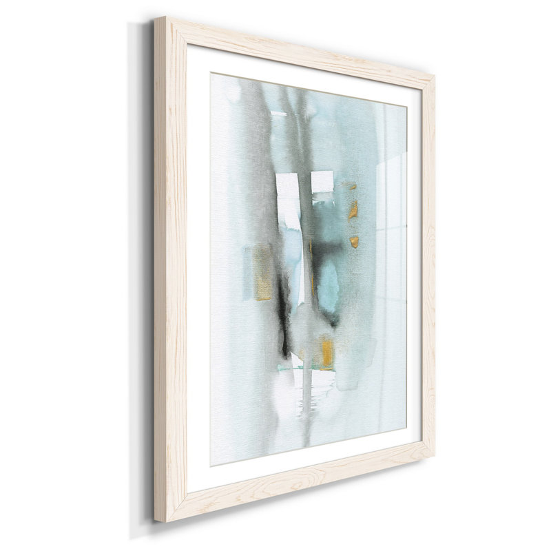 Millenium I - Cadre photo, reproduction d'art sur papier, H 44 po x l 31 po x P 1 po, Blanc