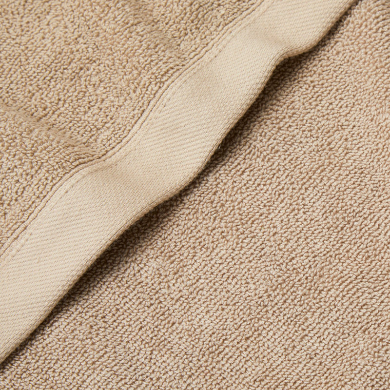 Aichatou Plush Bath Sheet, Natural