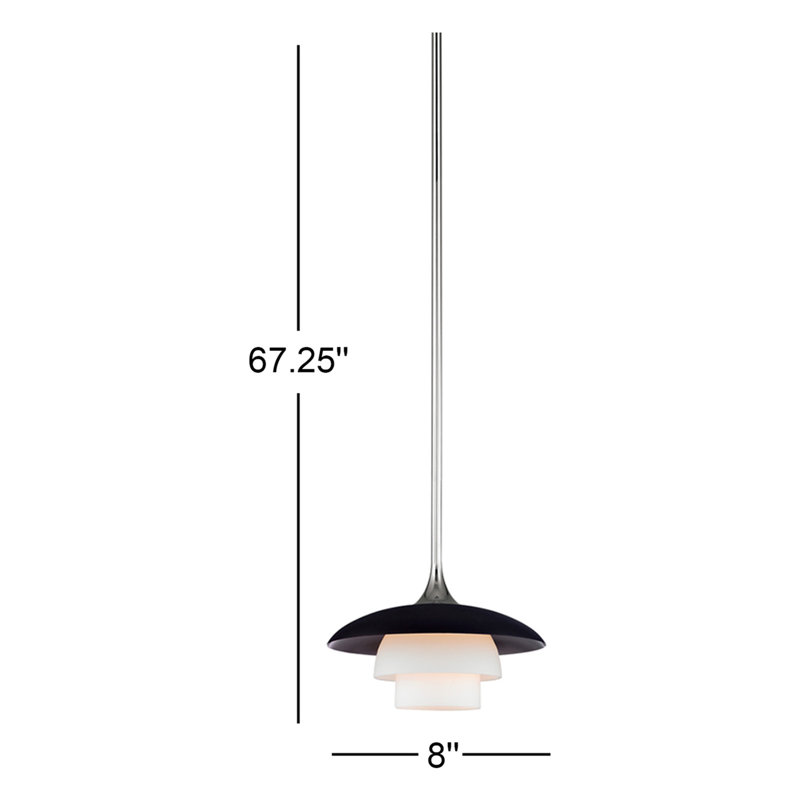 Barron 1 - Light Pendant, Aged Brass