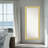 Sophia Non-Beveled Framed Full-Length Floor Leaner Mirror-120330229
